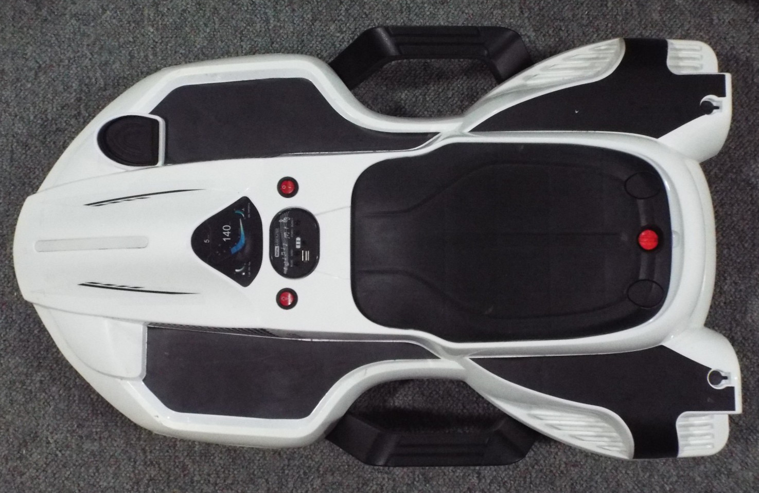 Electric Ride On Toy Go Kart 6.2 MPH for Kids to Racing Speed with Music 18V