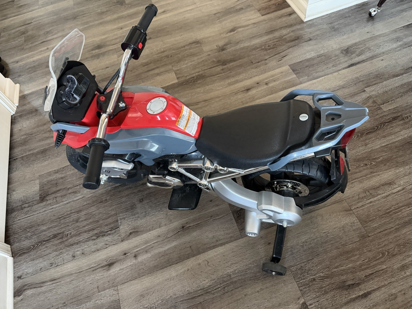 BMW R1200 GS 6 Battery Powered Ride On Toy Motorcycle with Lights Sounds