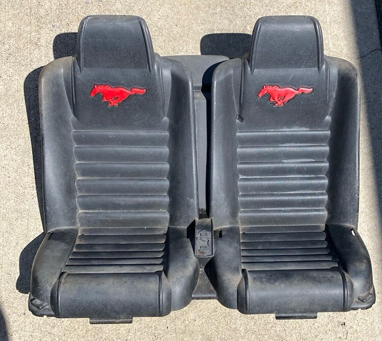 Fisher Price Power Wheels Ford Mustang Seats. See Description