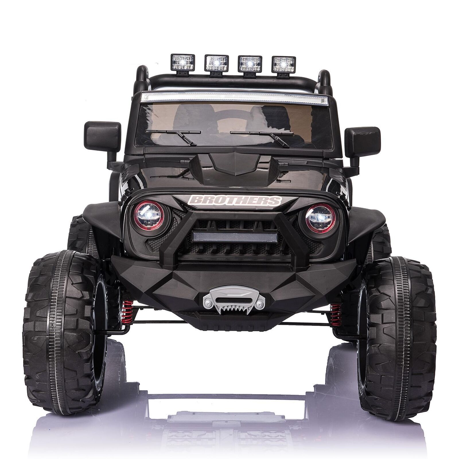 24V Battery Powered Off-Road Jeep Toy with Remote Control 400W Electric Vehicle