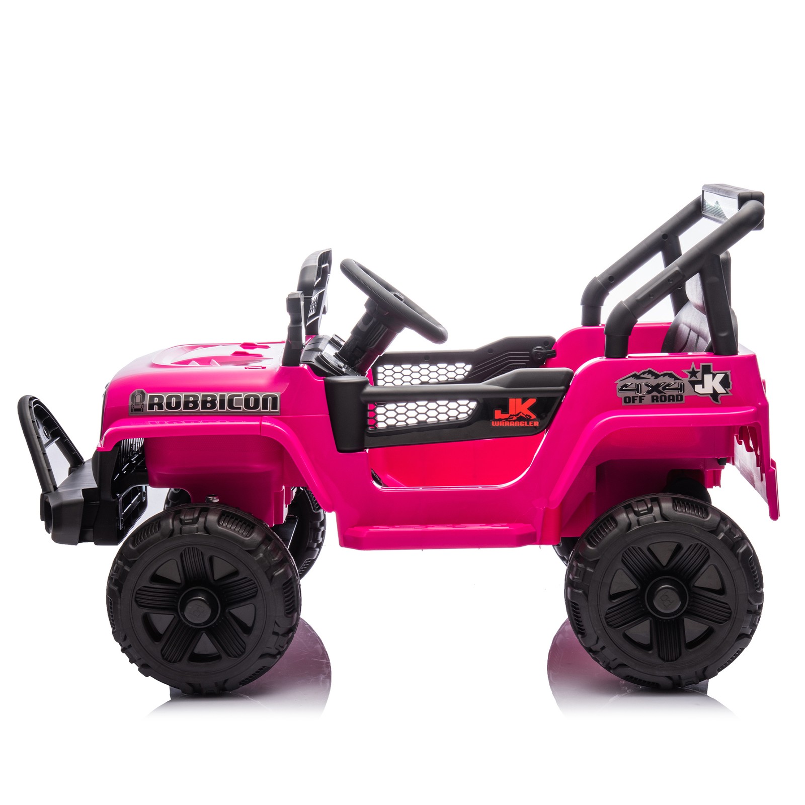 12V Kids Ride On Electric Truck Car Early education function kids aged 1-4 Pink