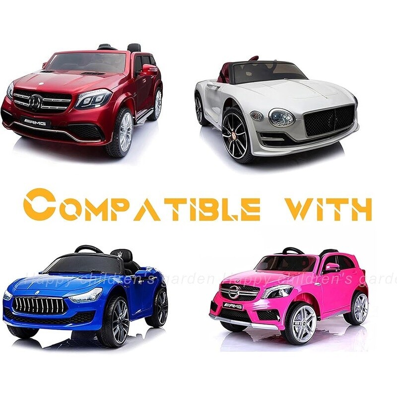 12V Battery Charger Kids Ride On Cars Power Supply ETL Listed Charging Cable New