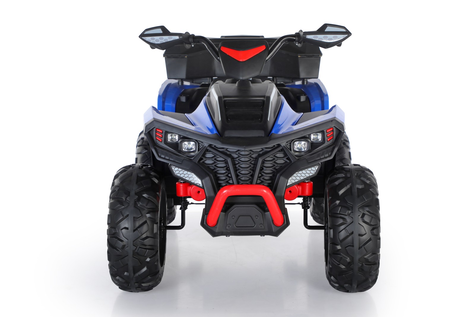Kids ATV 4 Wheeler 24V Electric ATV Ride On Toy 2-Seater 6 Mph Max Speed – Blue
