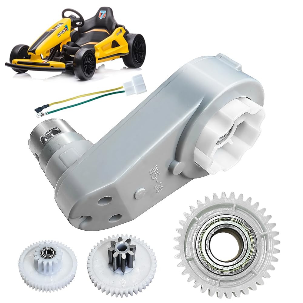 24V Volt Motor Gearbox Upgrade Kit for Power Wheels RS775 High Speed Motor