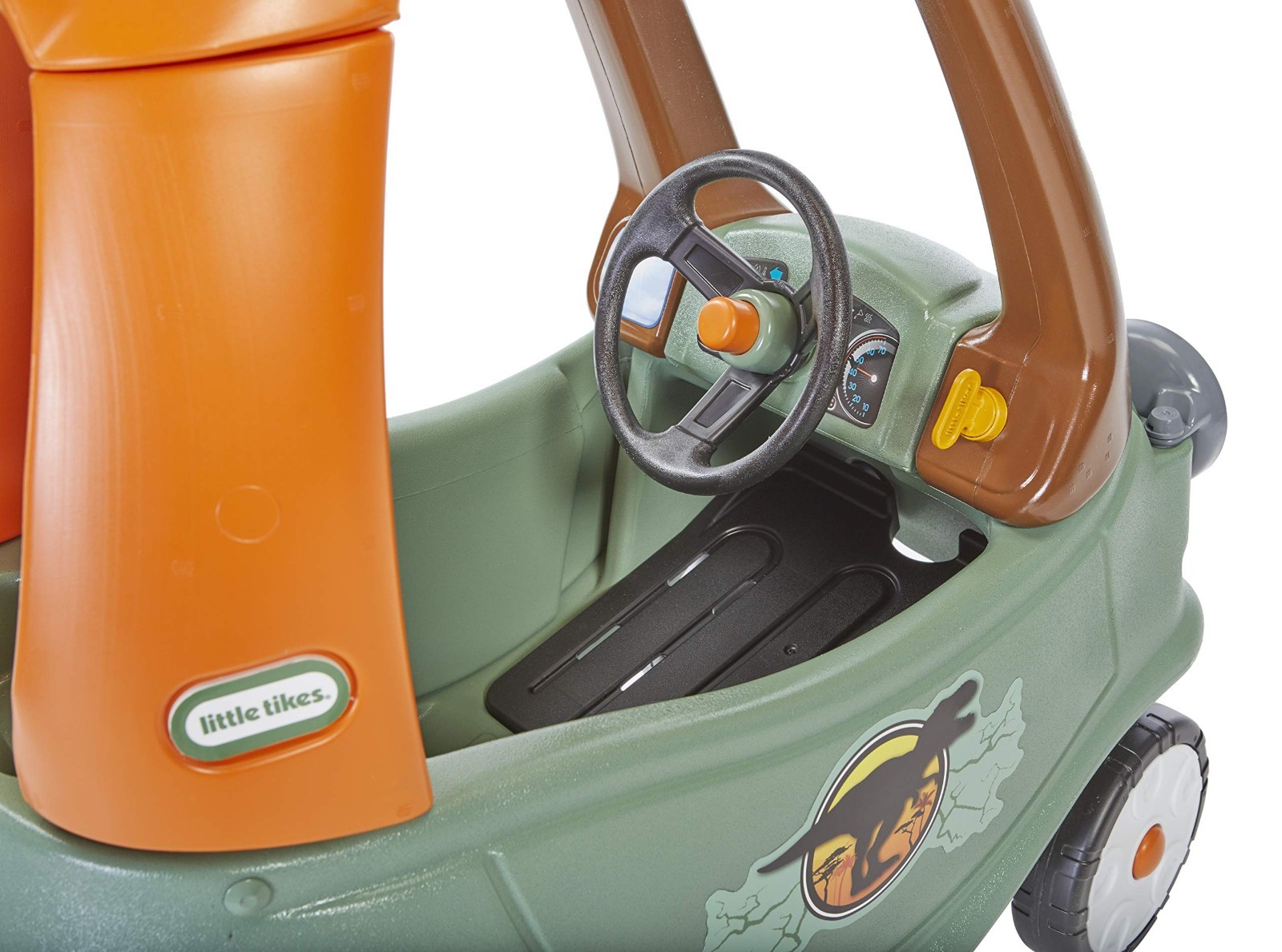 T-Rex Cozy Coupe Ride-On Toy for Kids – Fun Outdoor Vehicle, Durable Design