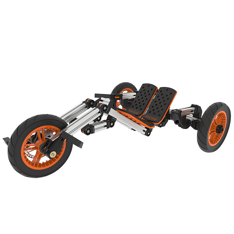 20 in 1 Construction Kit Kids Go Kart Set Sit/Stand Scooter for Kid 1 to 8