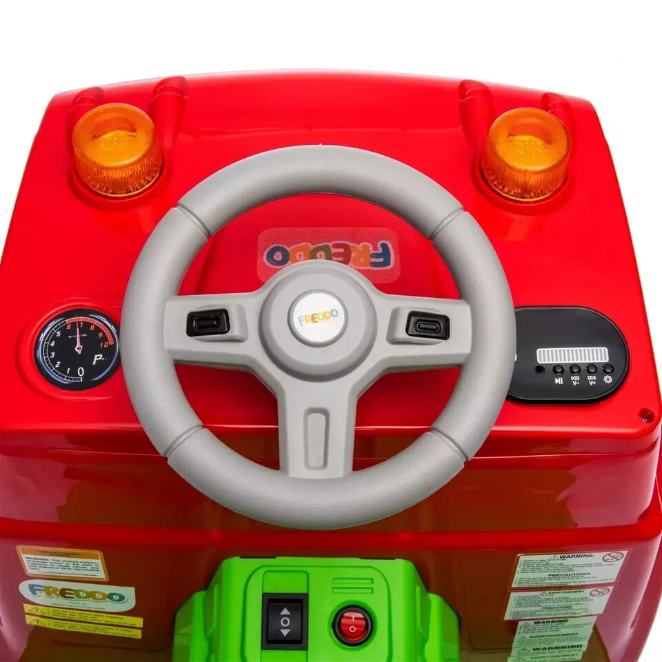 Freddo Dump Truck 1 Seater Ride-On Vehicle