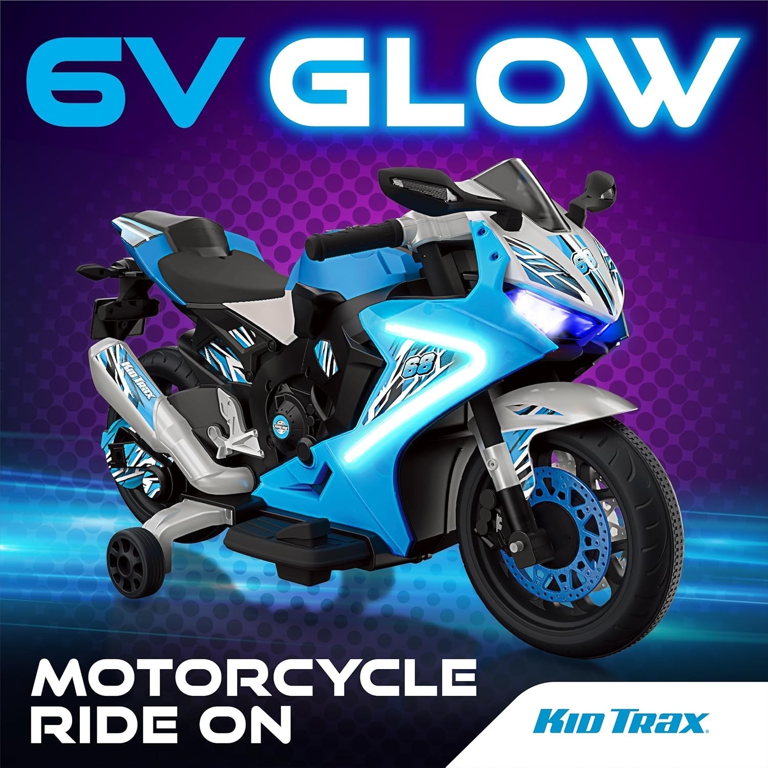 Toddler Bike with LED Headlights – Realistic Sound Effects