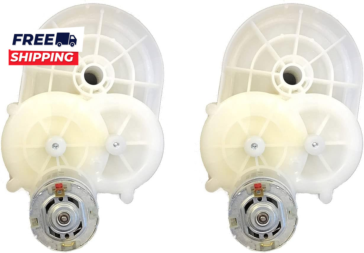 Official Rzr/Gator 12V Motor Gearbox Replacement Kit White