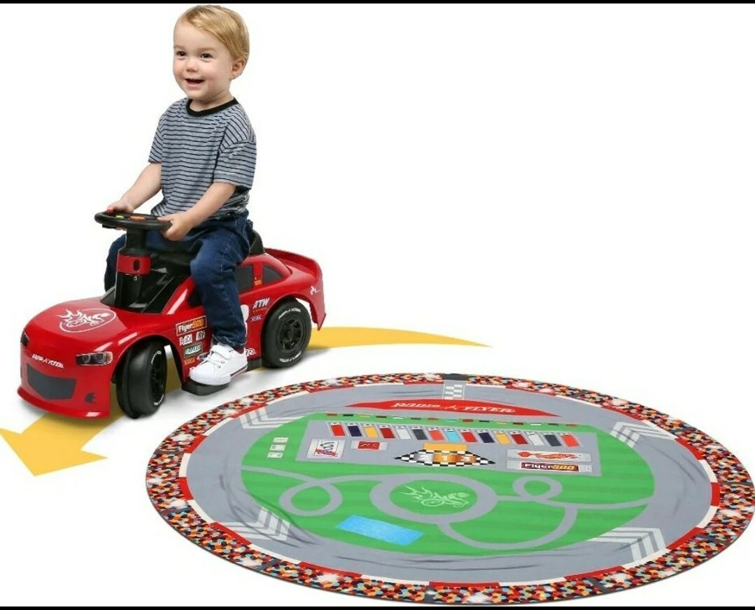 Radio Flyer 6v Racer Ride On Car for toddlers