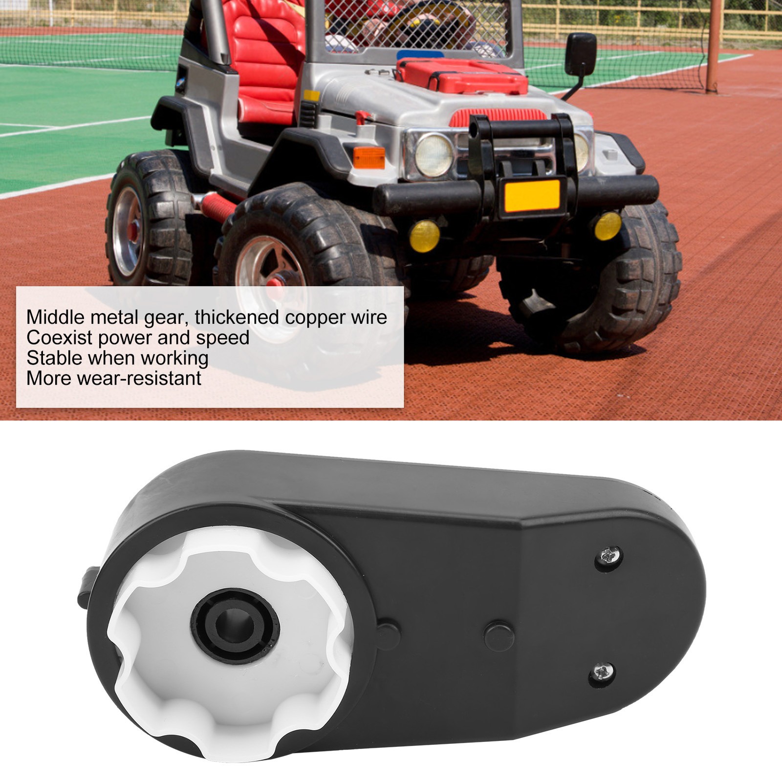 Electric Motor Gear Box Kids 380 Ride On Car Toy Parts 12V 15000RPM F Type✈