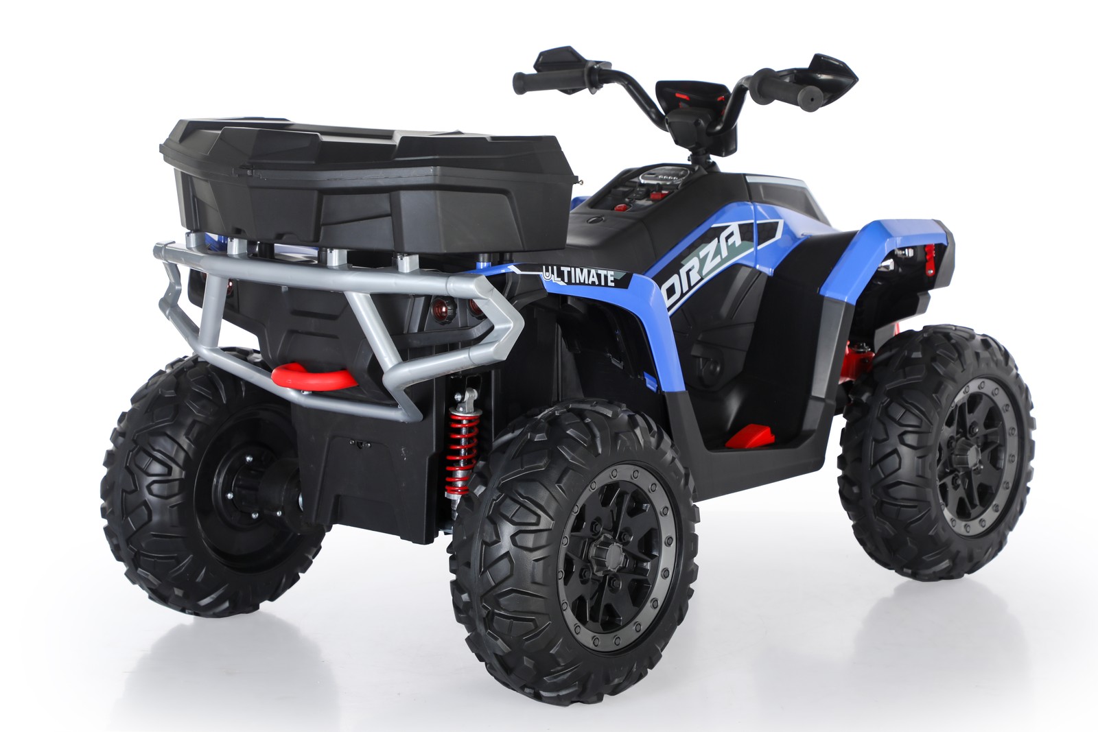 Kids ATV 4 Wheeler 24V Electric ATV Ride On Toy 2-Seater 6 Mph Max Speed – Blue