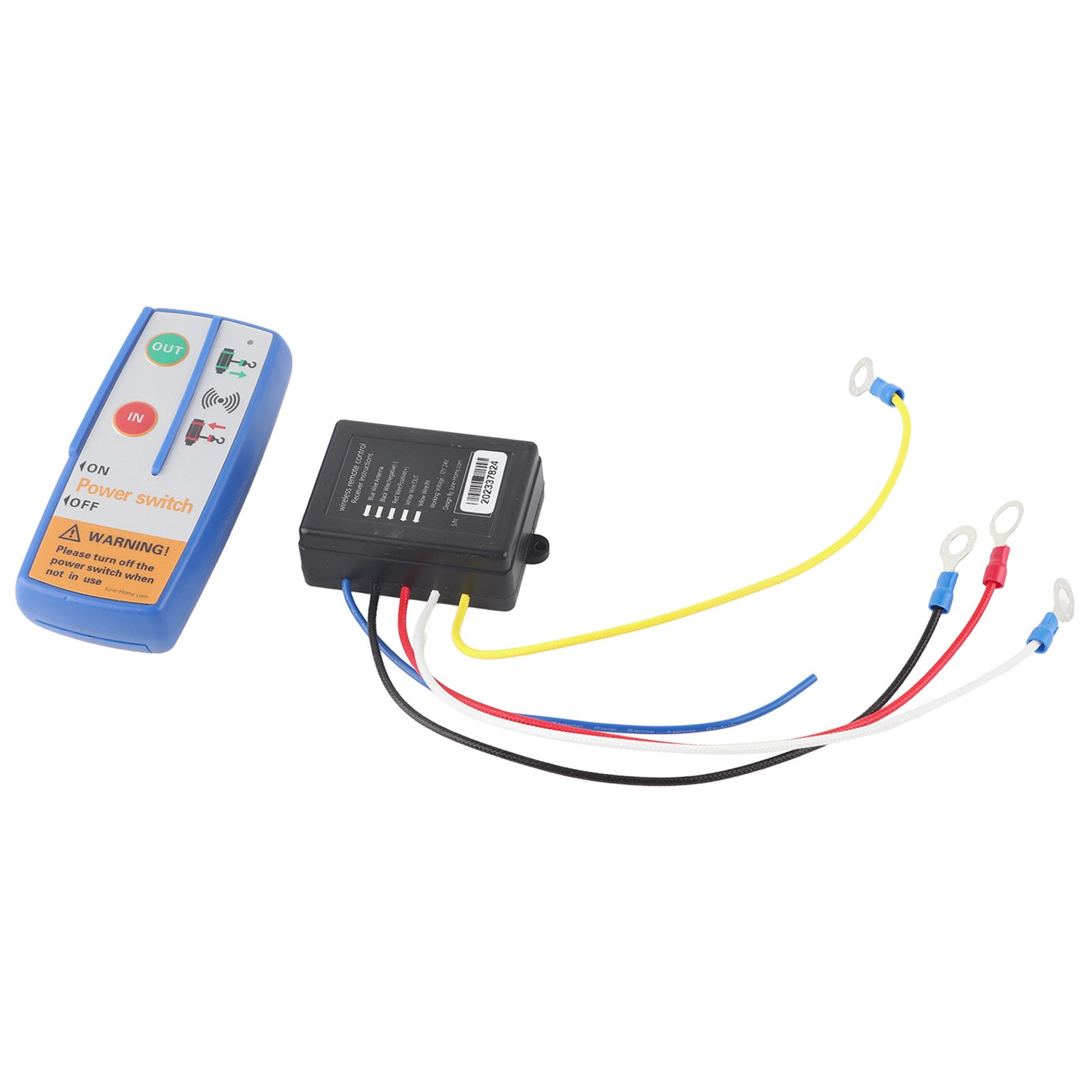 Wireless Winch Transmitter For Truck ATV SUV Remote Control System MRQS