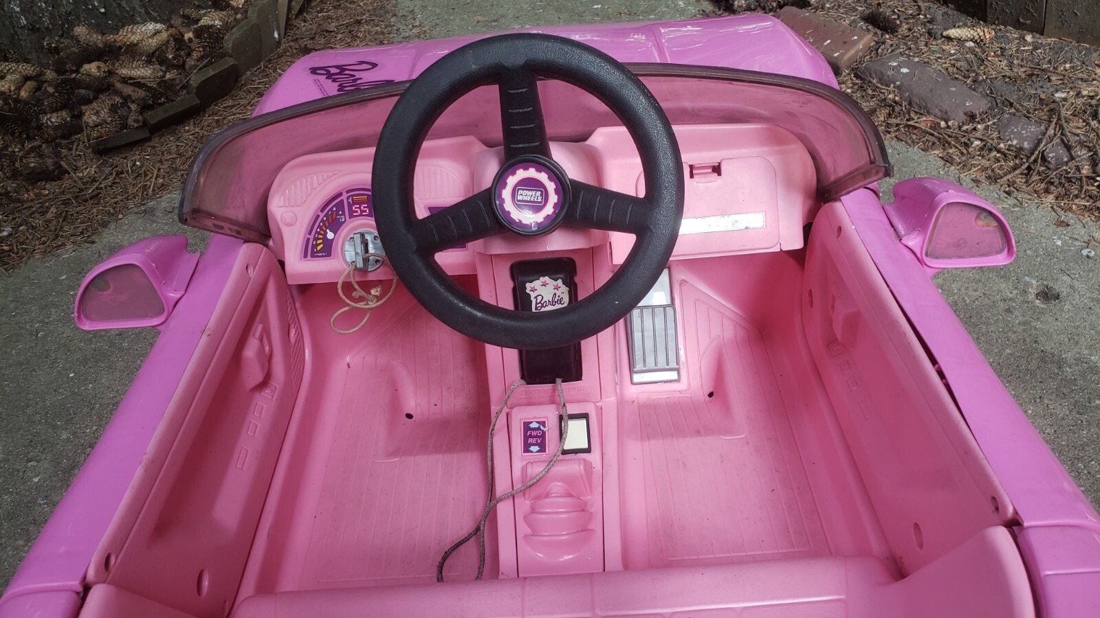 Barbie Corvette 1990 Vintage Power Wheels Pink Original SHIPPED