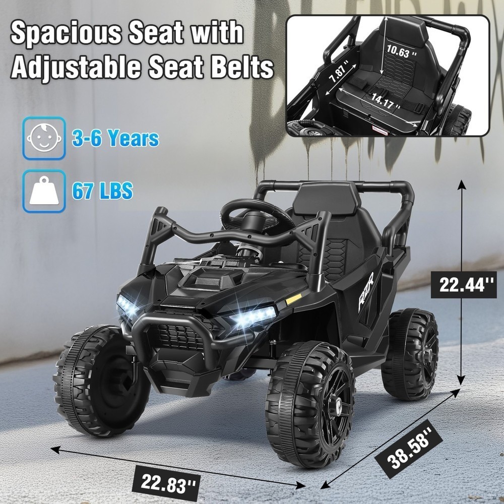 24V Kids Car Ride on Toy 2*200W Motors Electric Battery Power Wheels with Remote