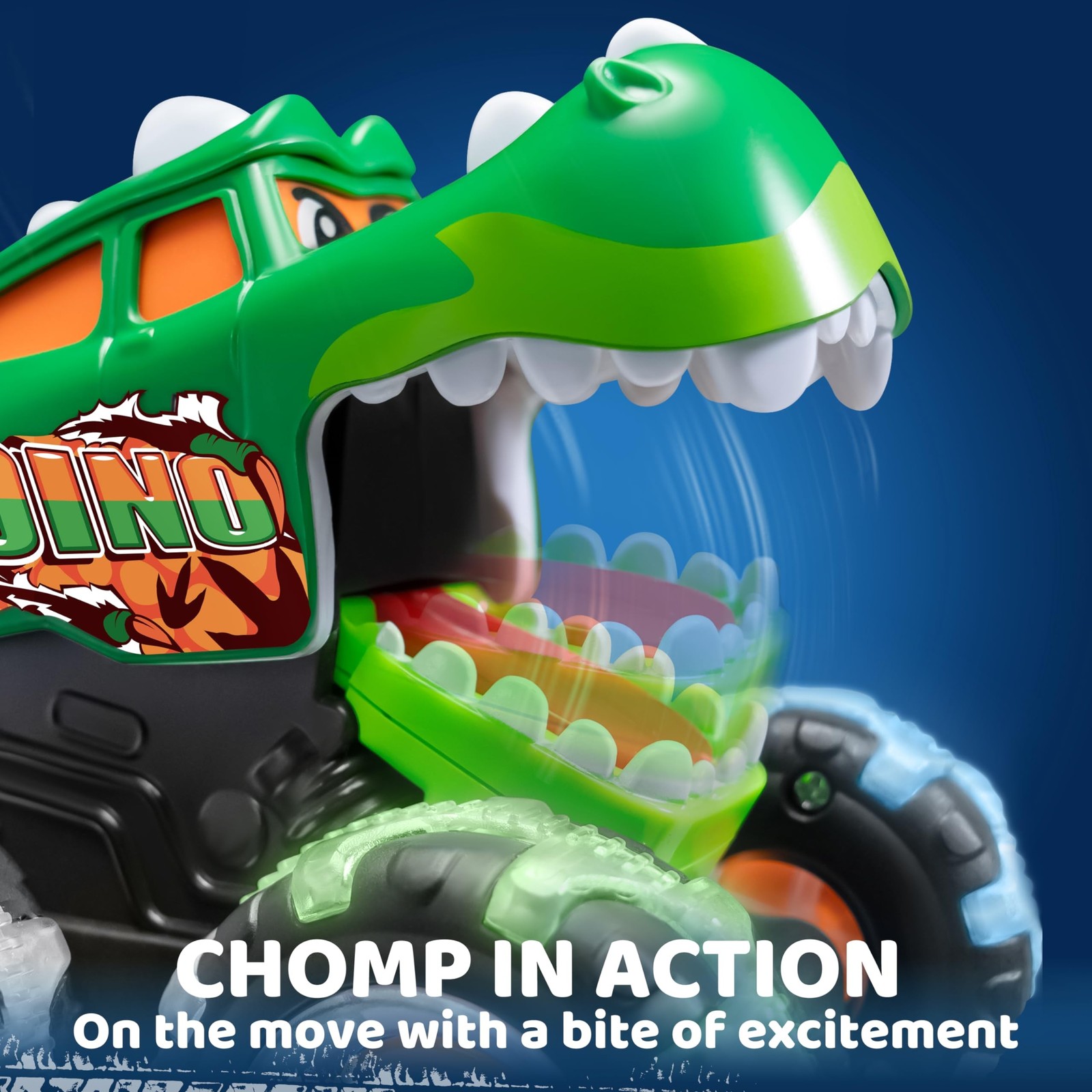 JOYIN 3 Pack Monster Truck Toy – Motion Activated Light Up Cars for Toddlers …