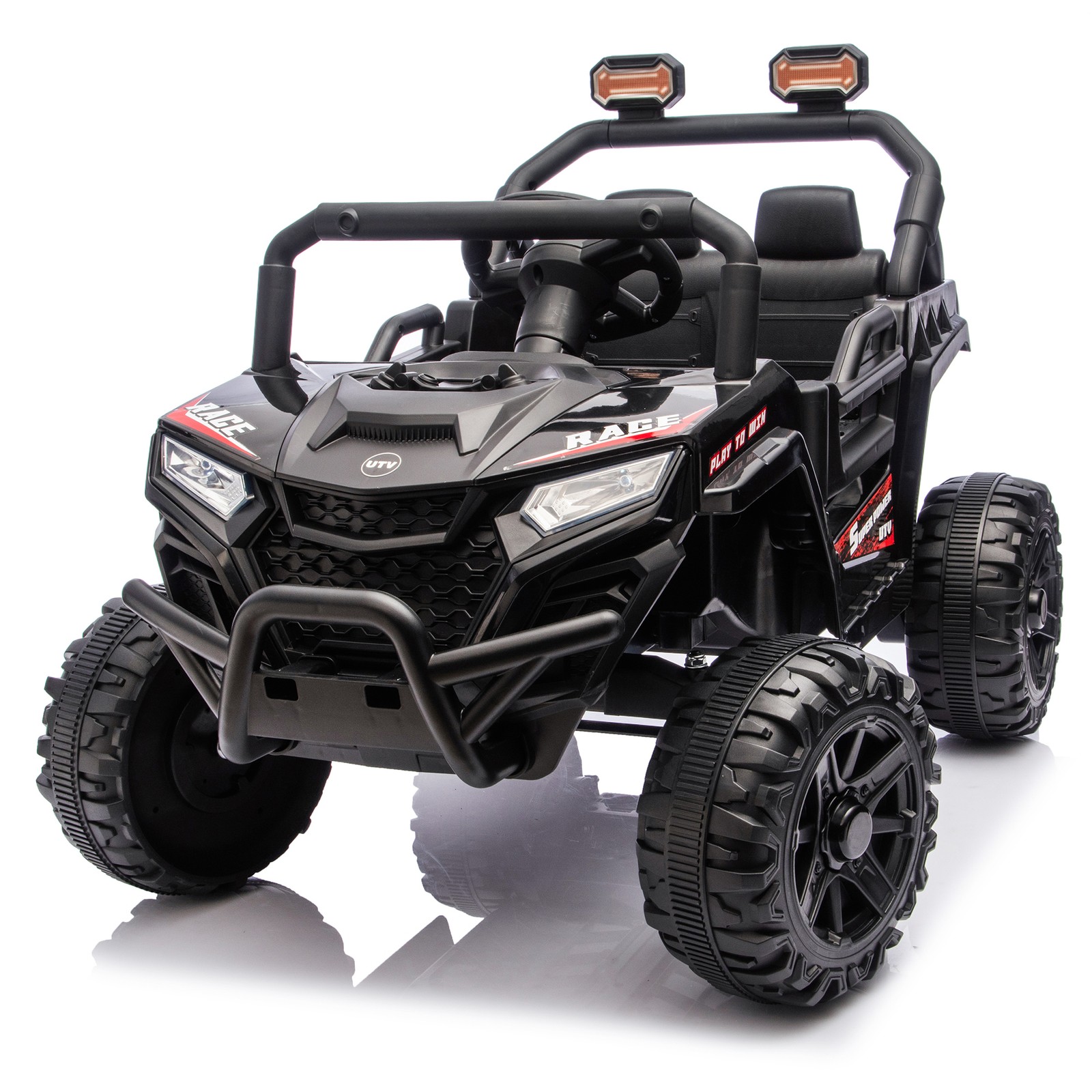 12V Kids Ride On UTV Electric Off-Road Vehicle Toy w/Remote Control for Aged 3-5