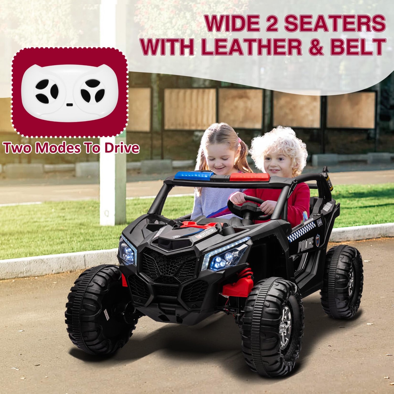 Can-Am 24V Kids Ride On UTV Car for Kids Electric 4 Wheeler Off-Road W/Remote