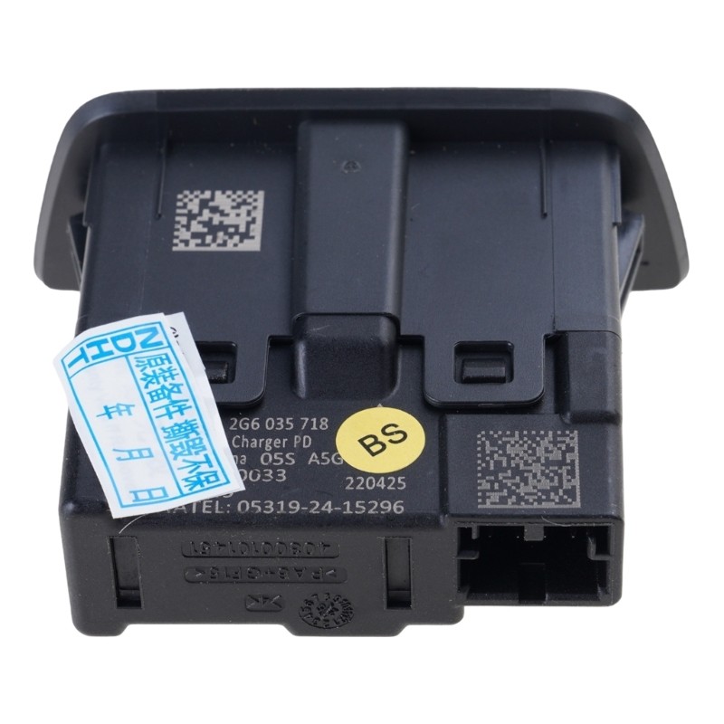 3G5035718A Double Type C Car Charging Port Interface Automotive Accessories