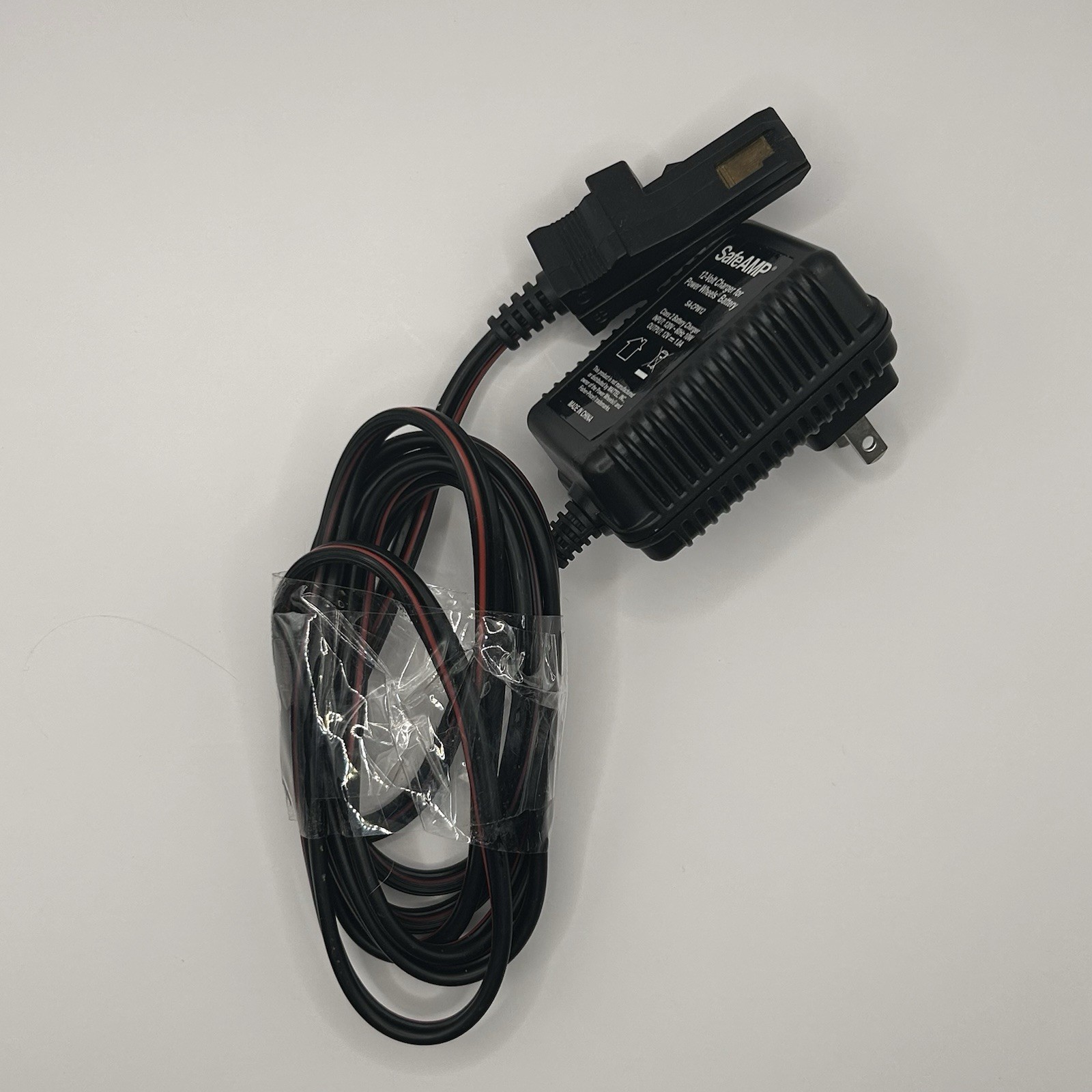 Safe Amp Power Wheels charger SA-CPW12 12v black plug