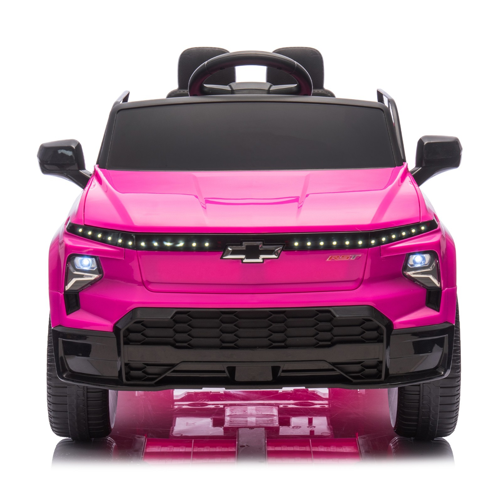 Licensed Chevrolet Silverado 12V Ride On Truck Electric Cars for Kids Toddlers