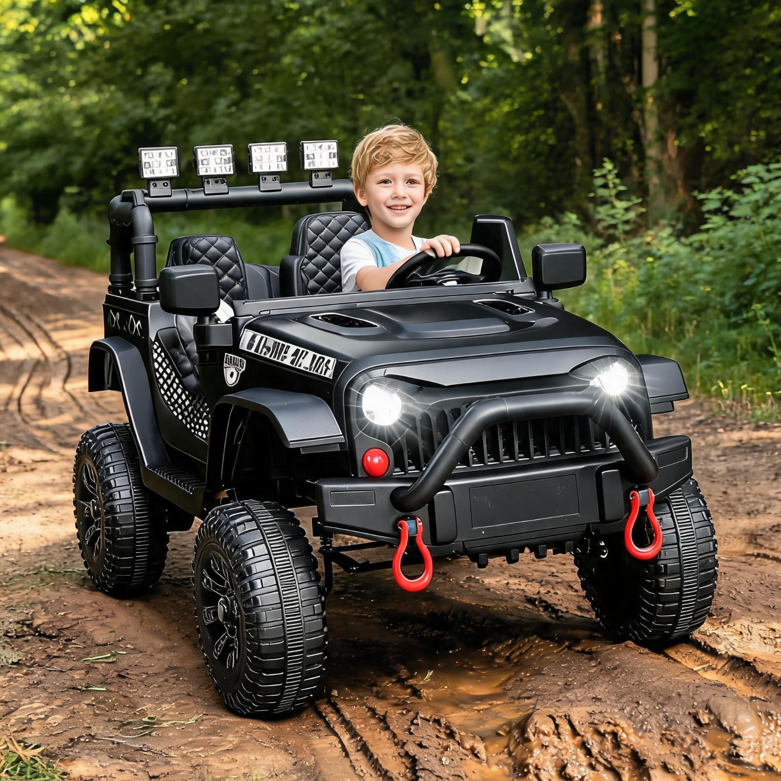 24V Kids Electric Car Ride on Toy 4X4 400W Battery Power w/Parent Remote Control