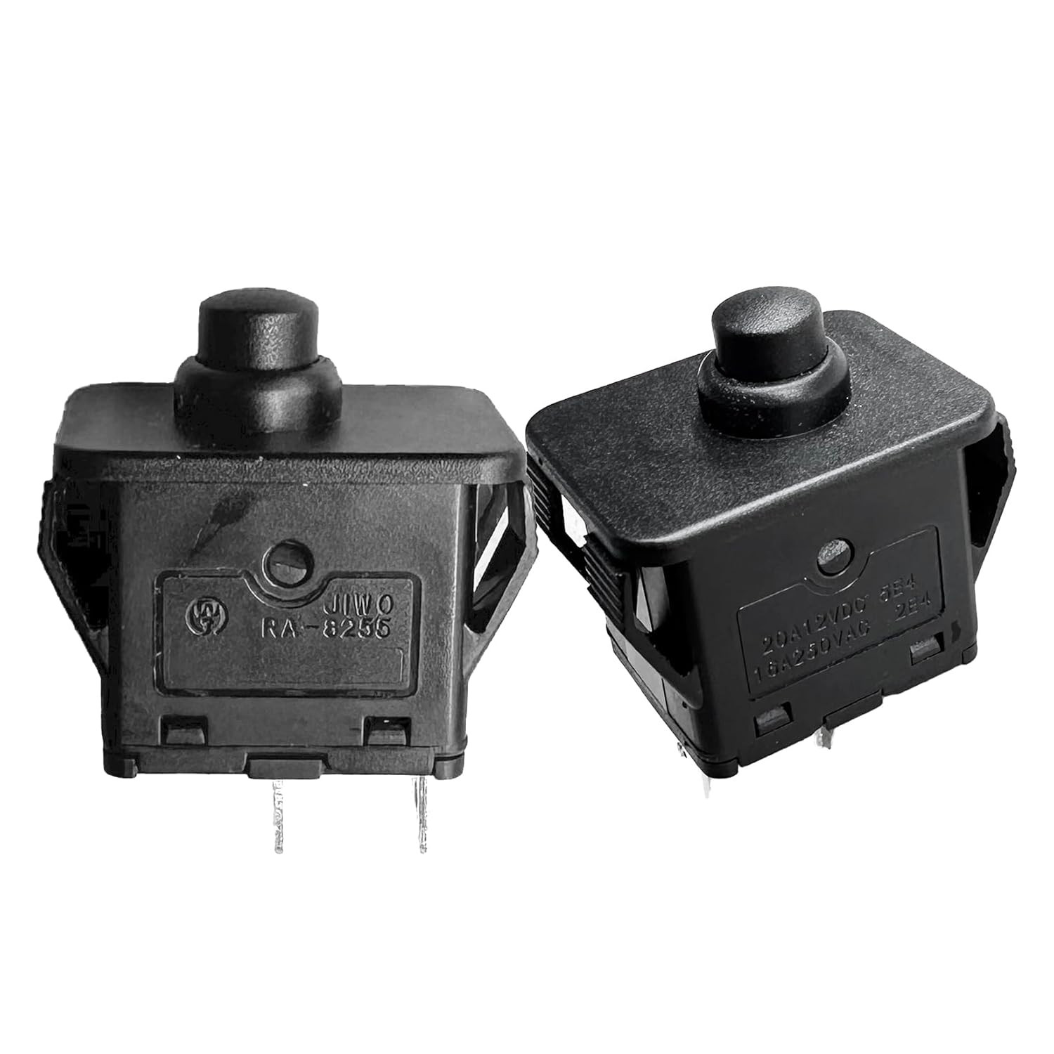 2 Pcs 12V Power Wheel Foot Pedal Plunger Type Switch Accelerator Gas Pedal for K