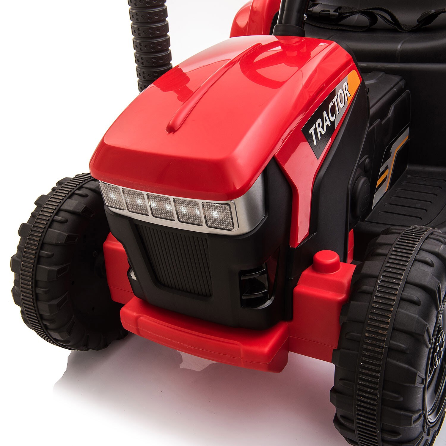 Kids Ride On Tractor with Trailer 12V Battery Powered Toy