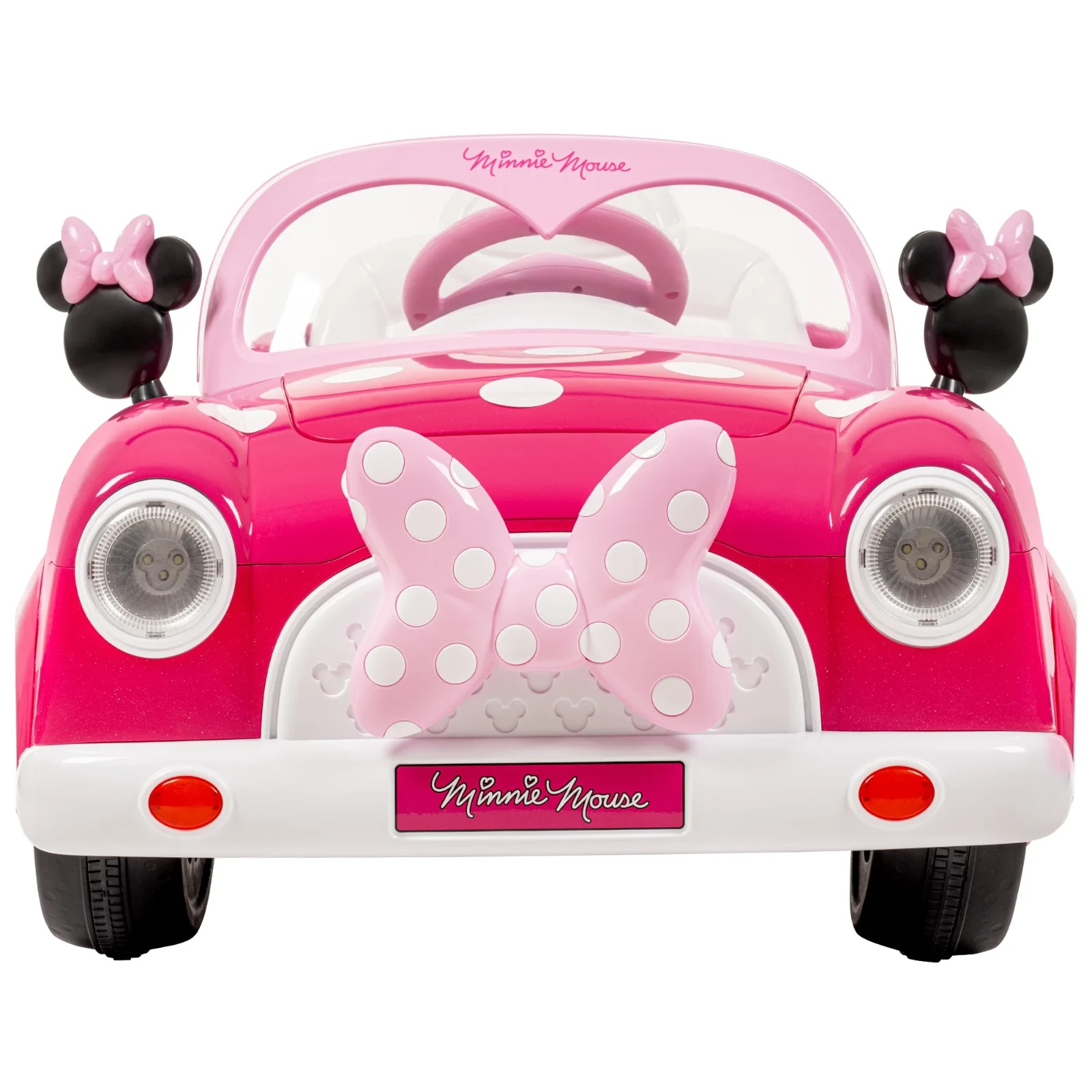 Huffy Minnie Mouse 6V Battery-Powered Ride-On Car for Kids Ages 3+