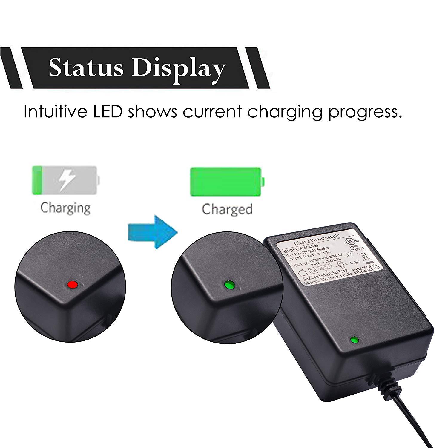 12V Charger for Kids Powered Ride On Car,Trax Dynacraft Best Choice Products