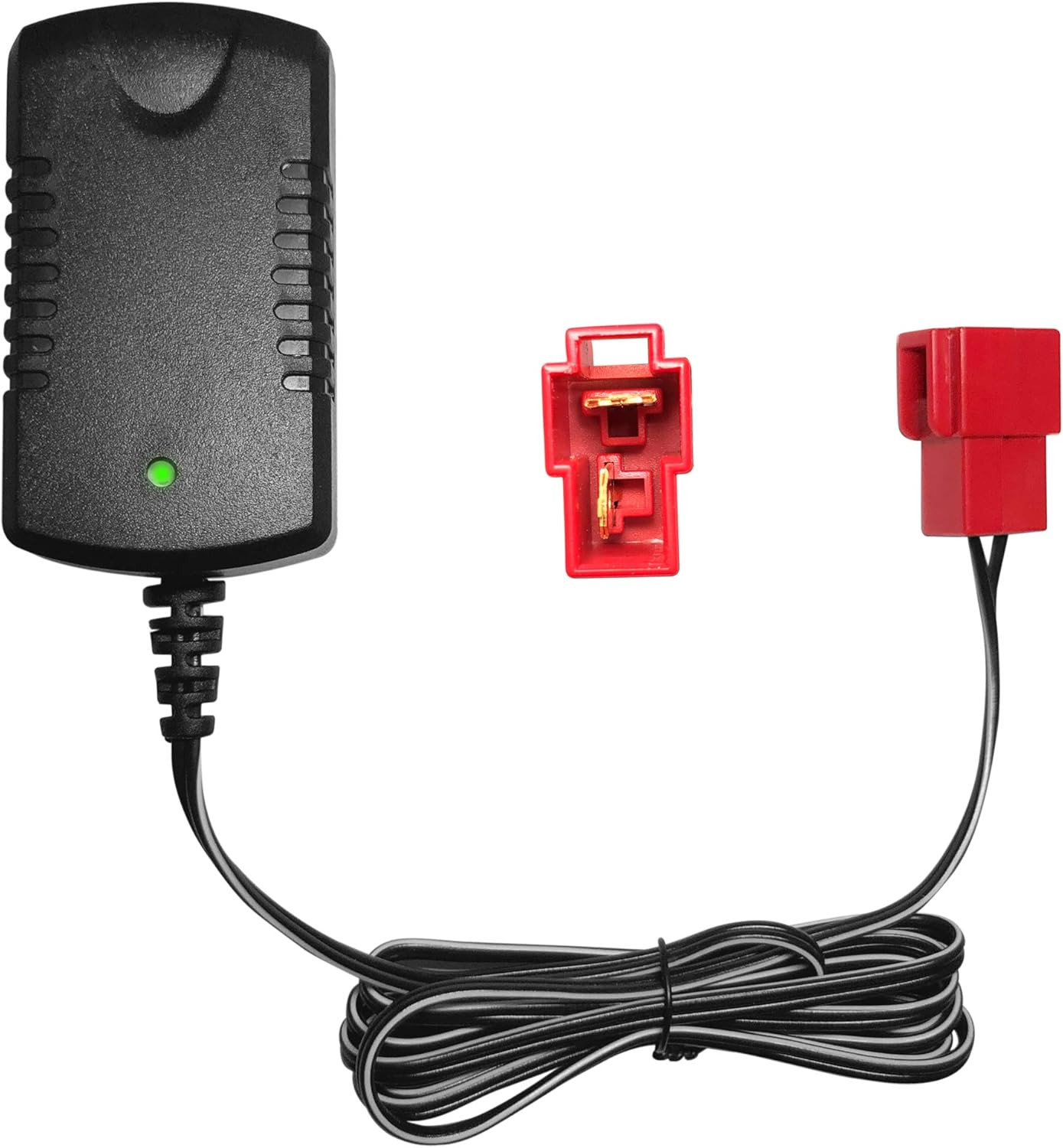 6V Kids Ride On Car Charger for 6 Volt Battery, 7v800ma BMX red