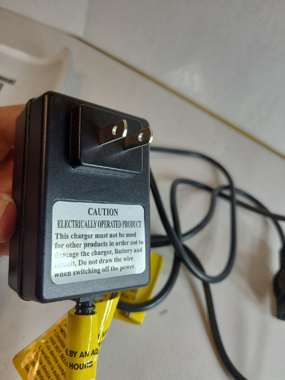 Yamaha Power Wheels Manual Power Supply Battery Charger Plug 23B52 Sl12-12-03e