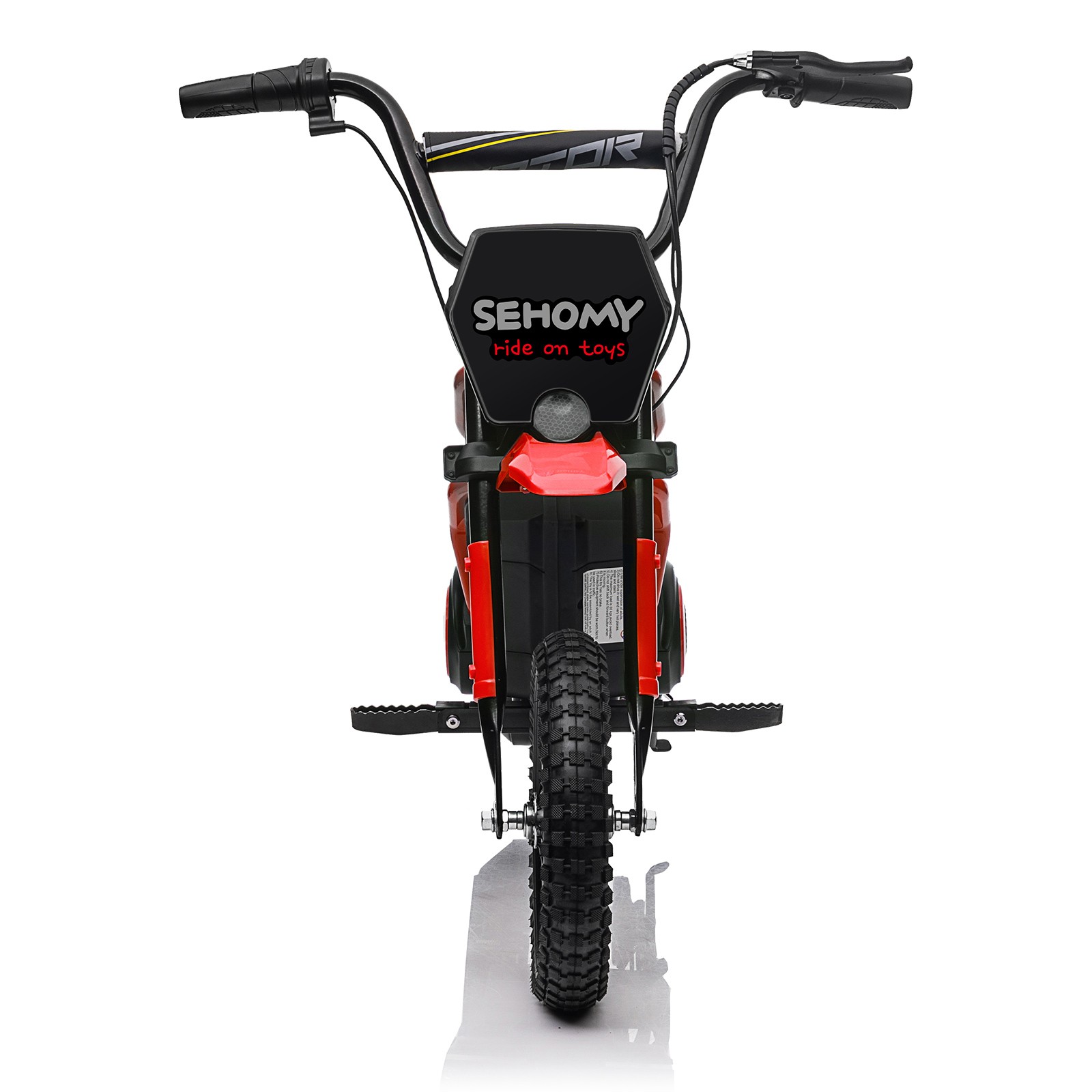 24V 350W Ride on Electric Dirt Bike for Kids 8-12 Tail Lights 15.5 mph 130lb Max