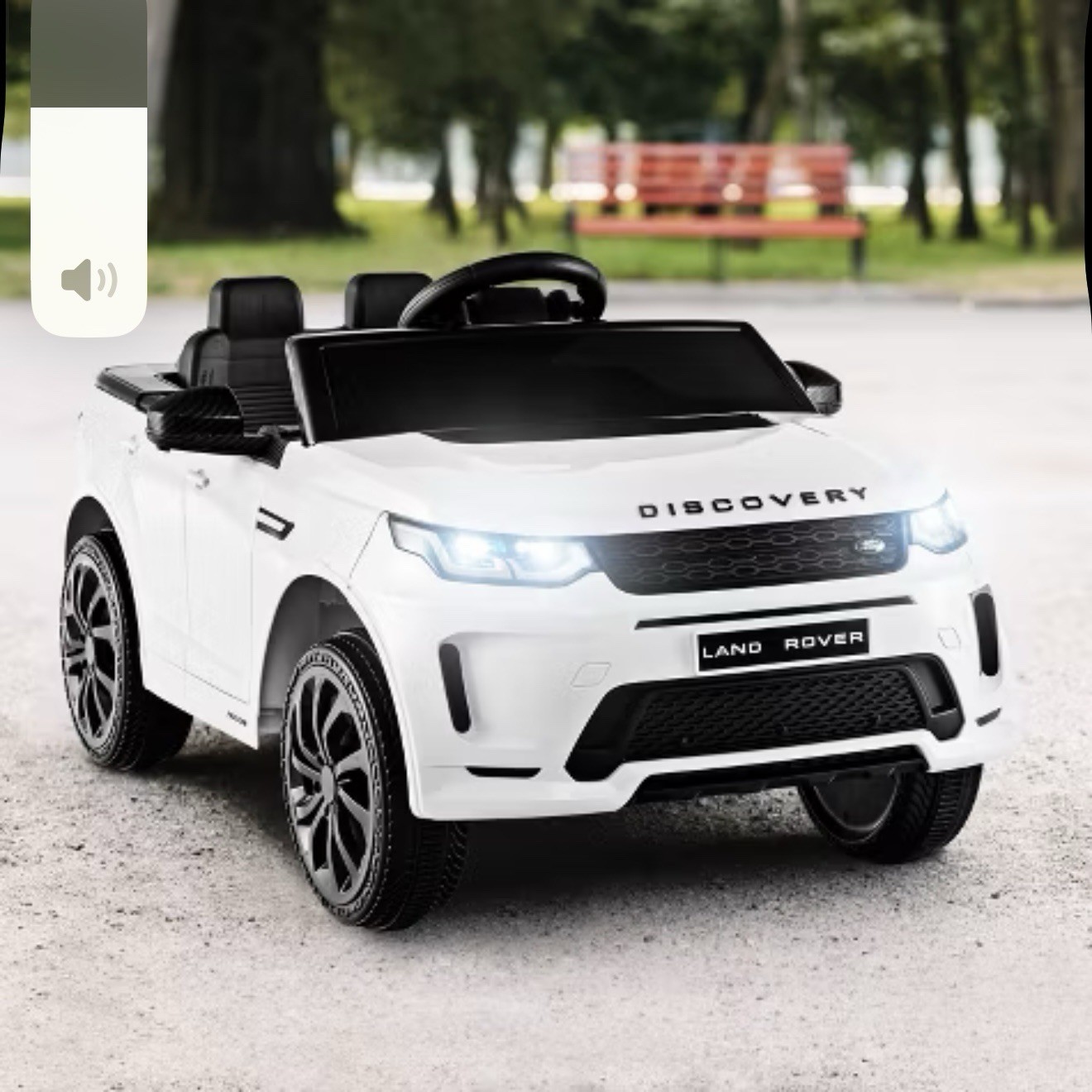 Kids 12V Ride On Car Licensed Land Rover Electric Vehicle w/ Remote Control