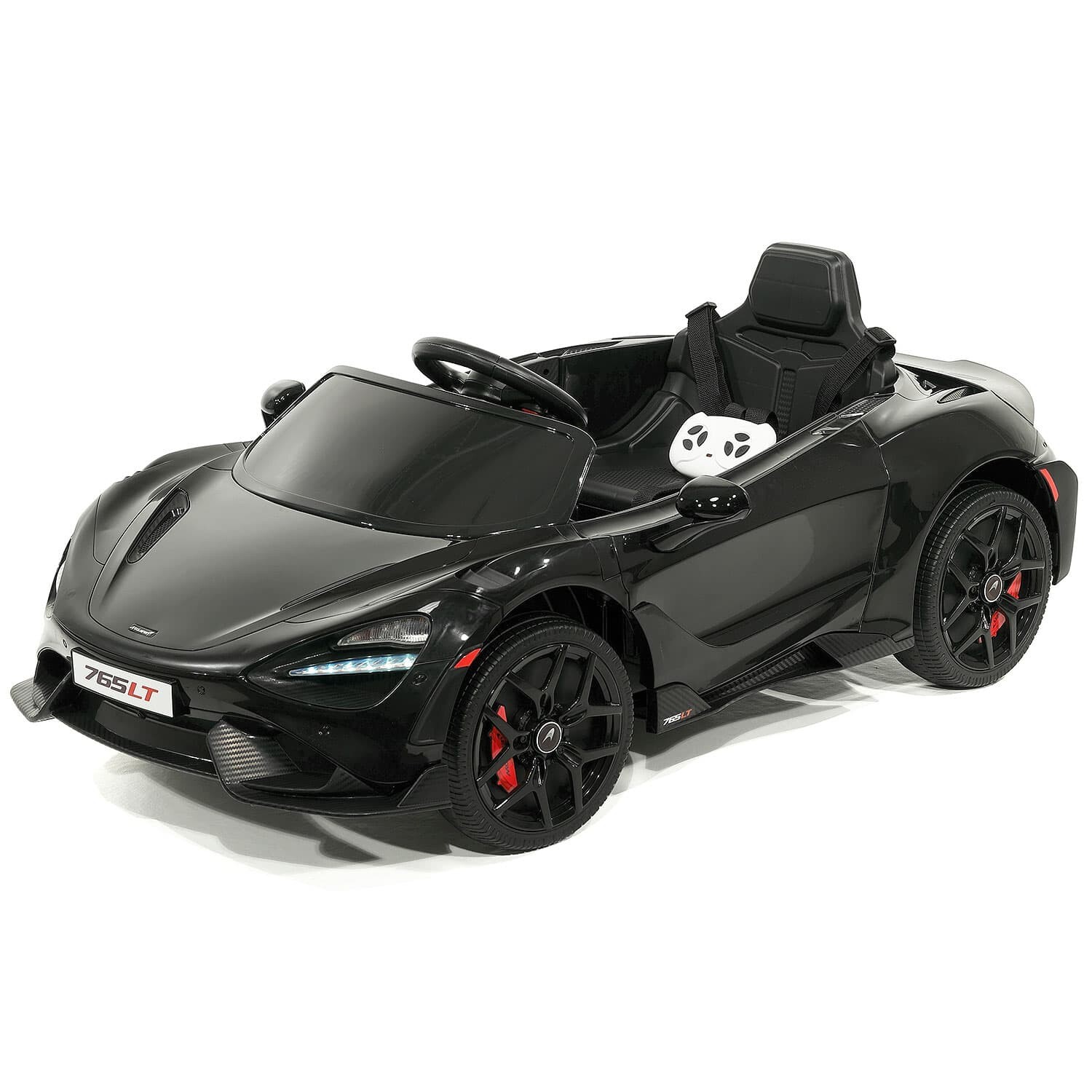 Licensed McLaren 765LT KIDS Ride On Sports Car 12V Rubber Tires Lights Music+ RC