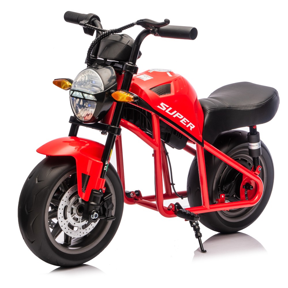 24V300W Kids Ride On XL Electric Toy Muscle Motorcycle,High-Speed Hub Motor