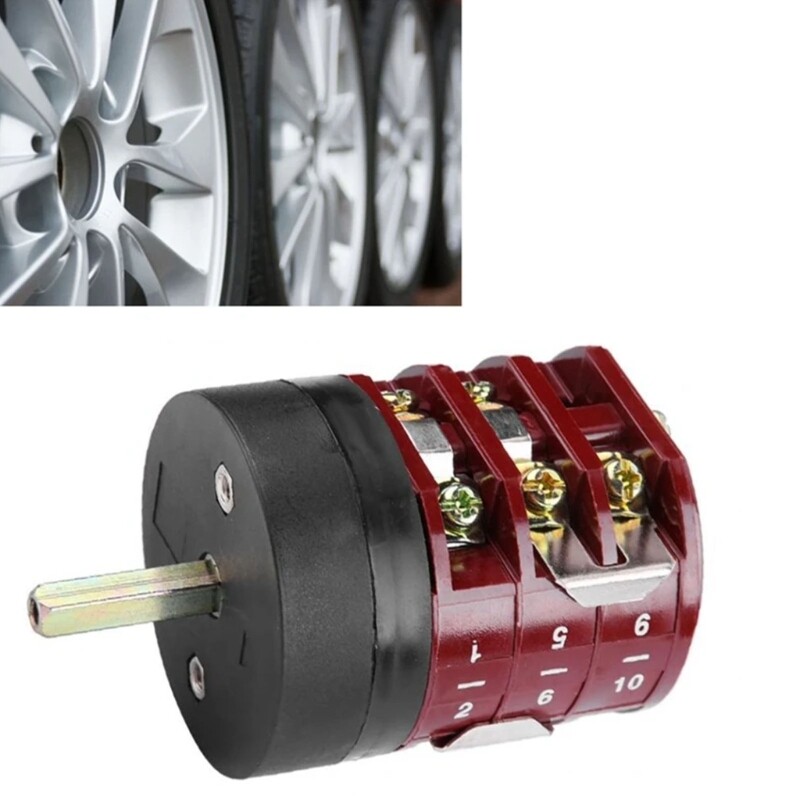 32A Car Tire Machine Reversing Switches with Overload Protective for Garage Use