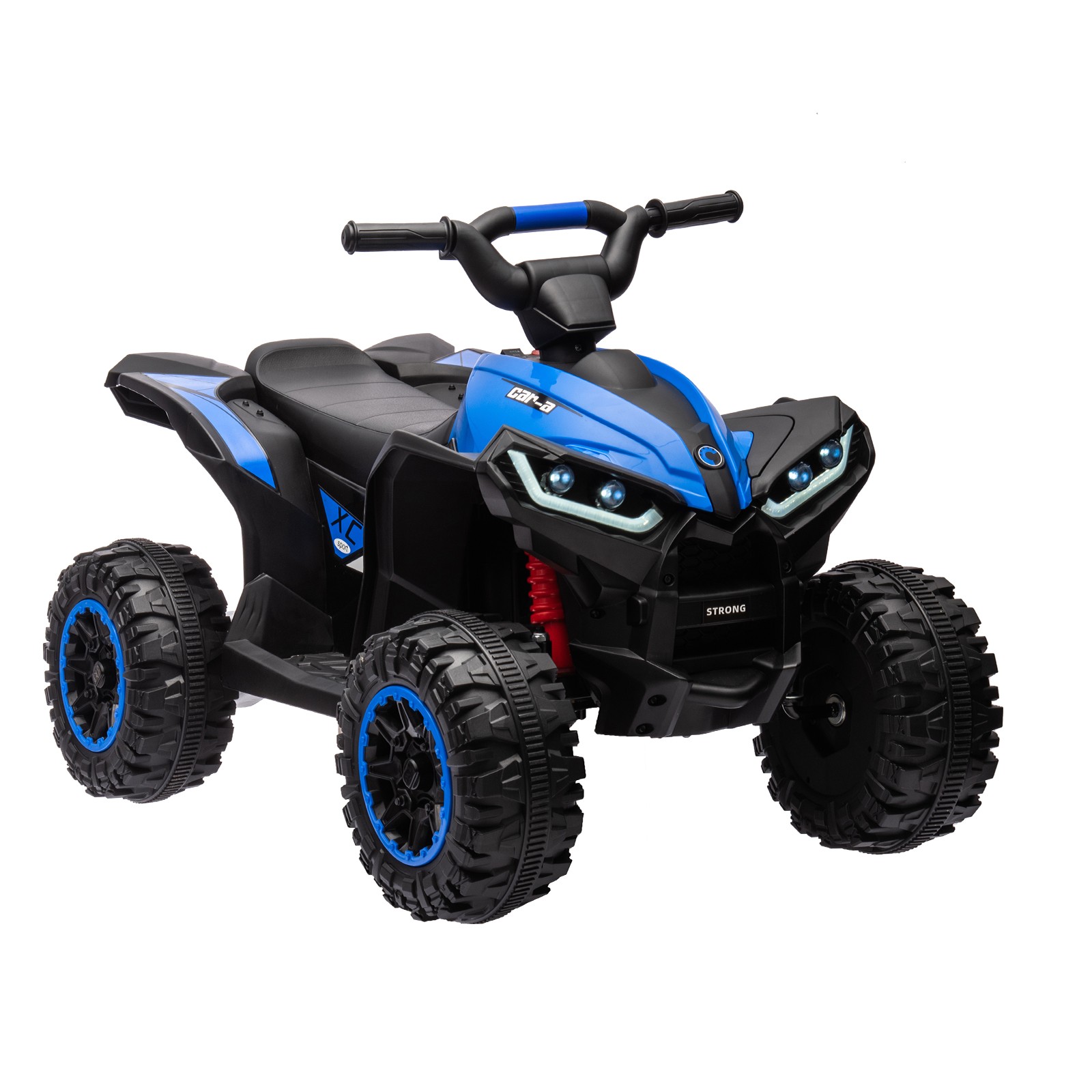12V Electric Kids ATV Ride On Four Wheeler LED Soft Start Adjustable Speed