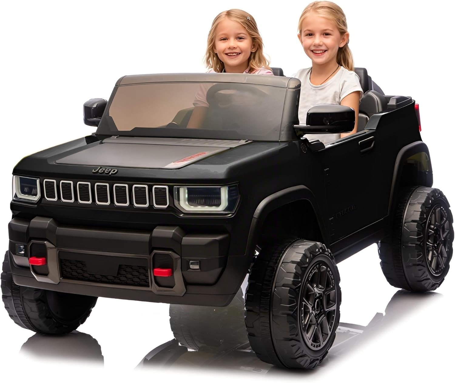 Electric Truck for Kids, 2-Seater Children Ride-on Car, Electric Vehicle for Kid