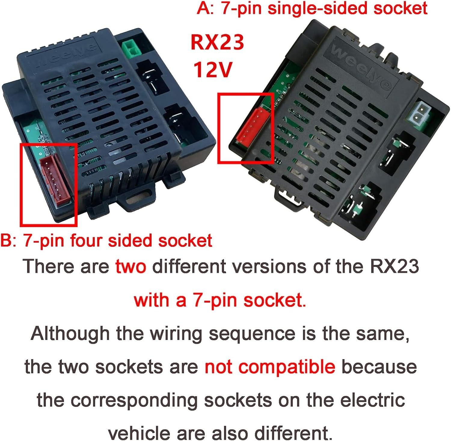 Children’s Ride-On Car RX23 12V Control Box Receiver – Quick Compatibility Check