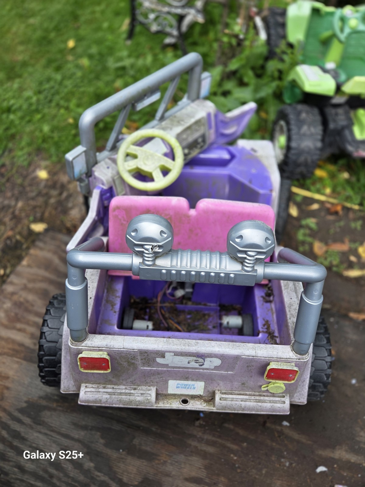 Princess Jeep Power Wheels Misc Parts Wire Harness, Caps, Fake Tail Light