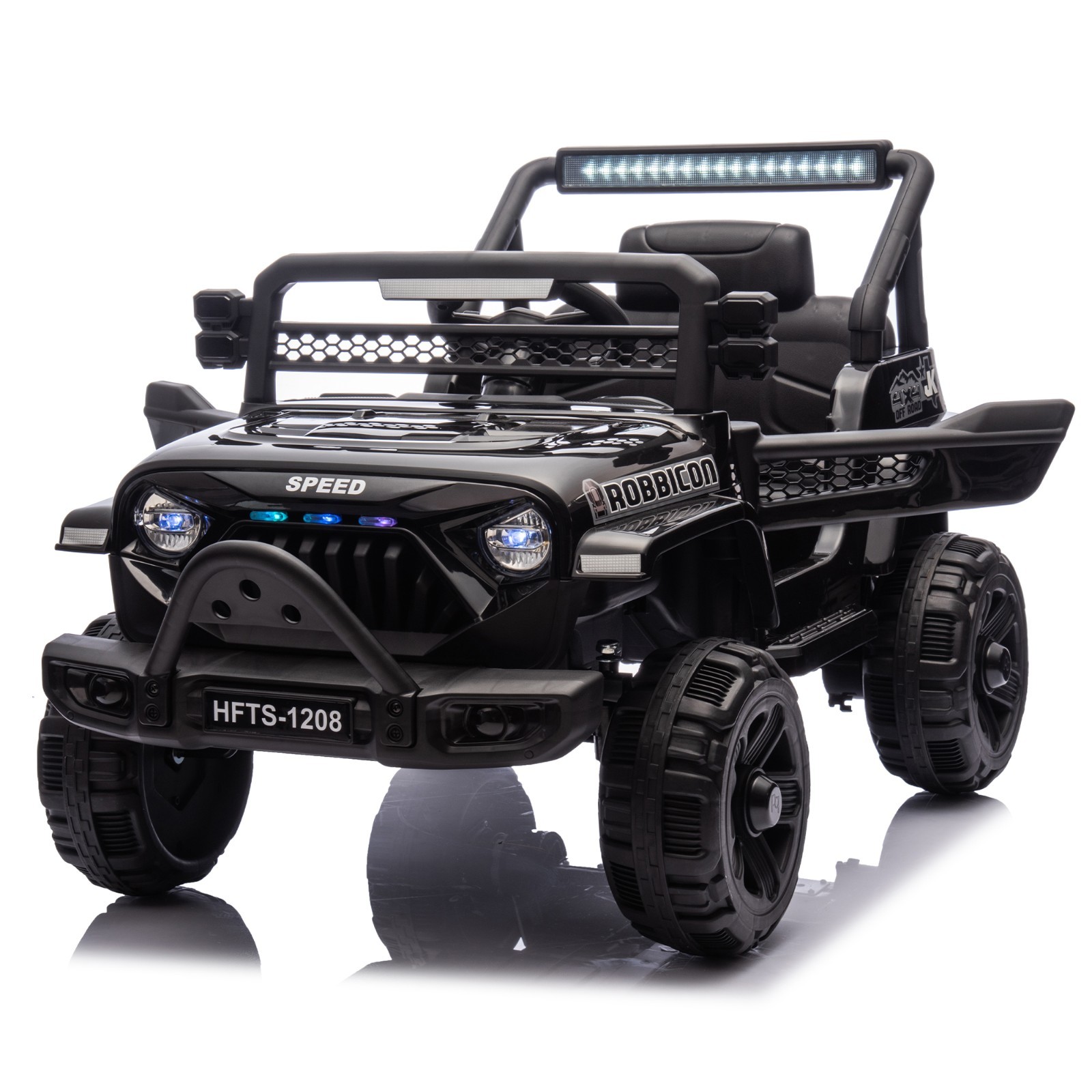 12V Kids Ride On Electric Truck Car W/Parents Control,2WD,Four-wheel suspension