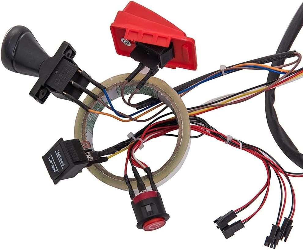 Kids Electric Car Accessory Set: 12V Wires, Remote Control & Safety Features