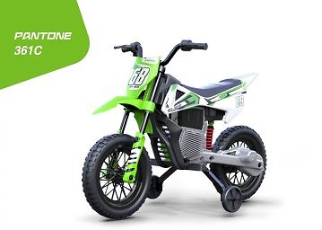 12V Kids Motorcycle, Kids Electric Dirt Bike with Traning Wheels for Kids Toddle