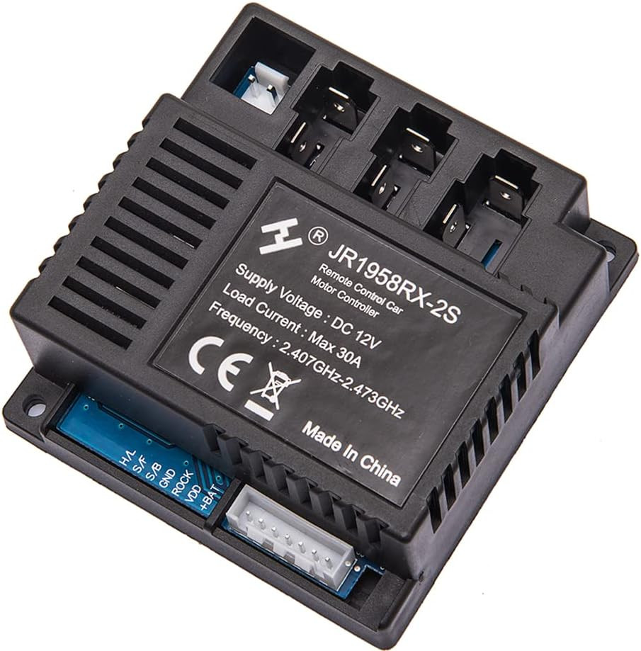 JR1958RX-2S 12V Kids Powered Ride on Car 2.4G Receiver Controller Control Box Ac
