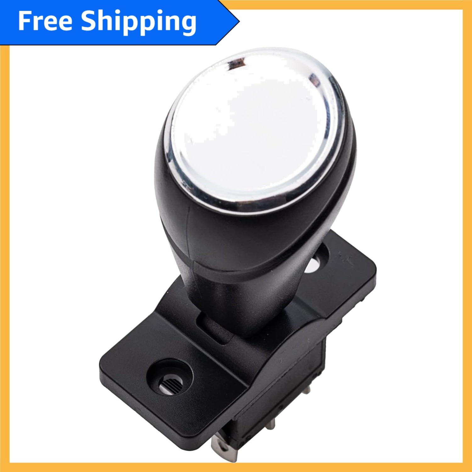 Automatic Reset Joystick Switch for Kids’ Bumper Cars – Plastic, Compact Design