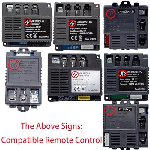 12V 24V JR1839FCC 2.4ghz Bluetooth Remote Control for Ride on Toys