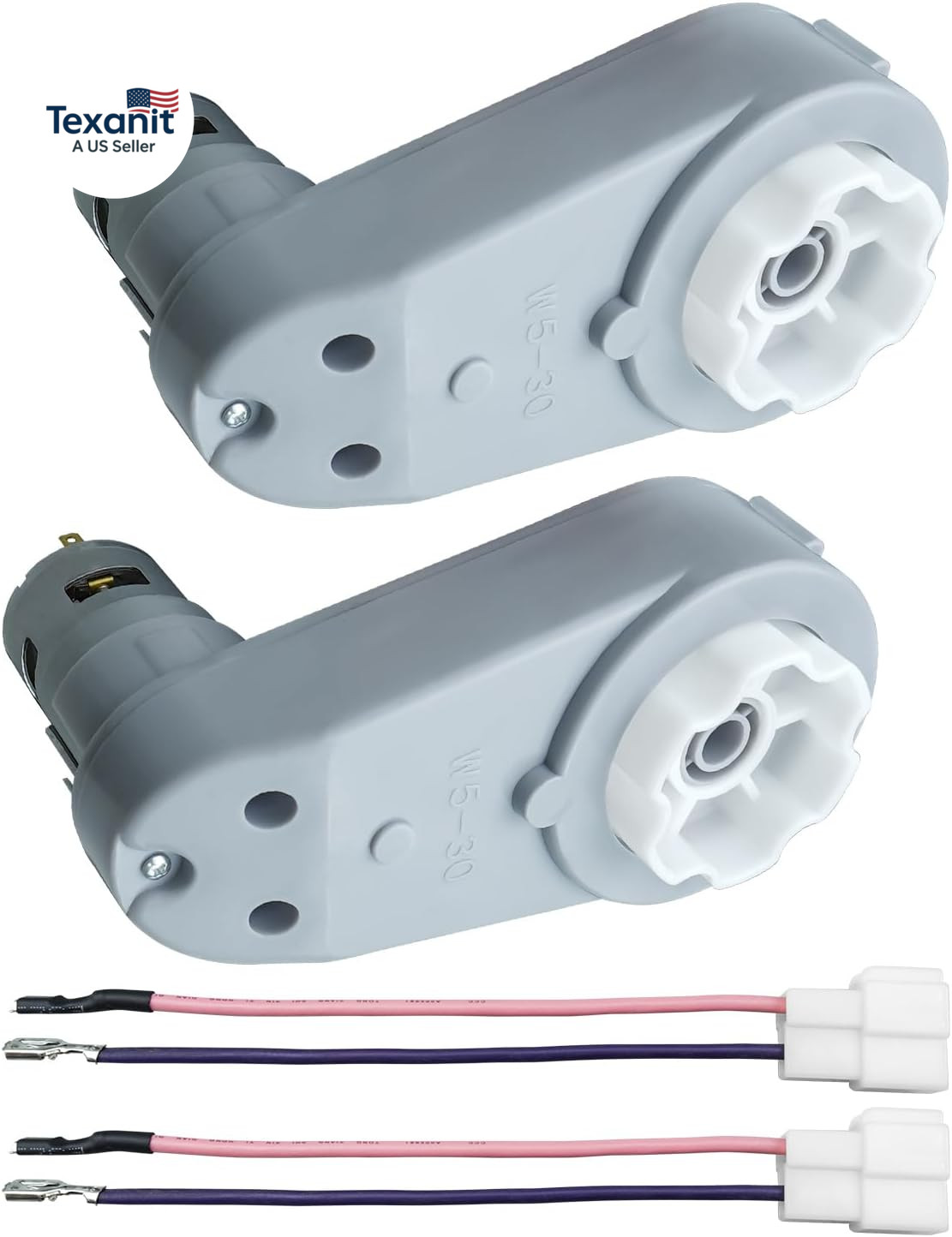 2PCS 24 Volt RS775 Kids Ride on Car Gearbox, 18V-24V Children Electric Car Gearb