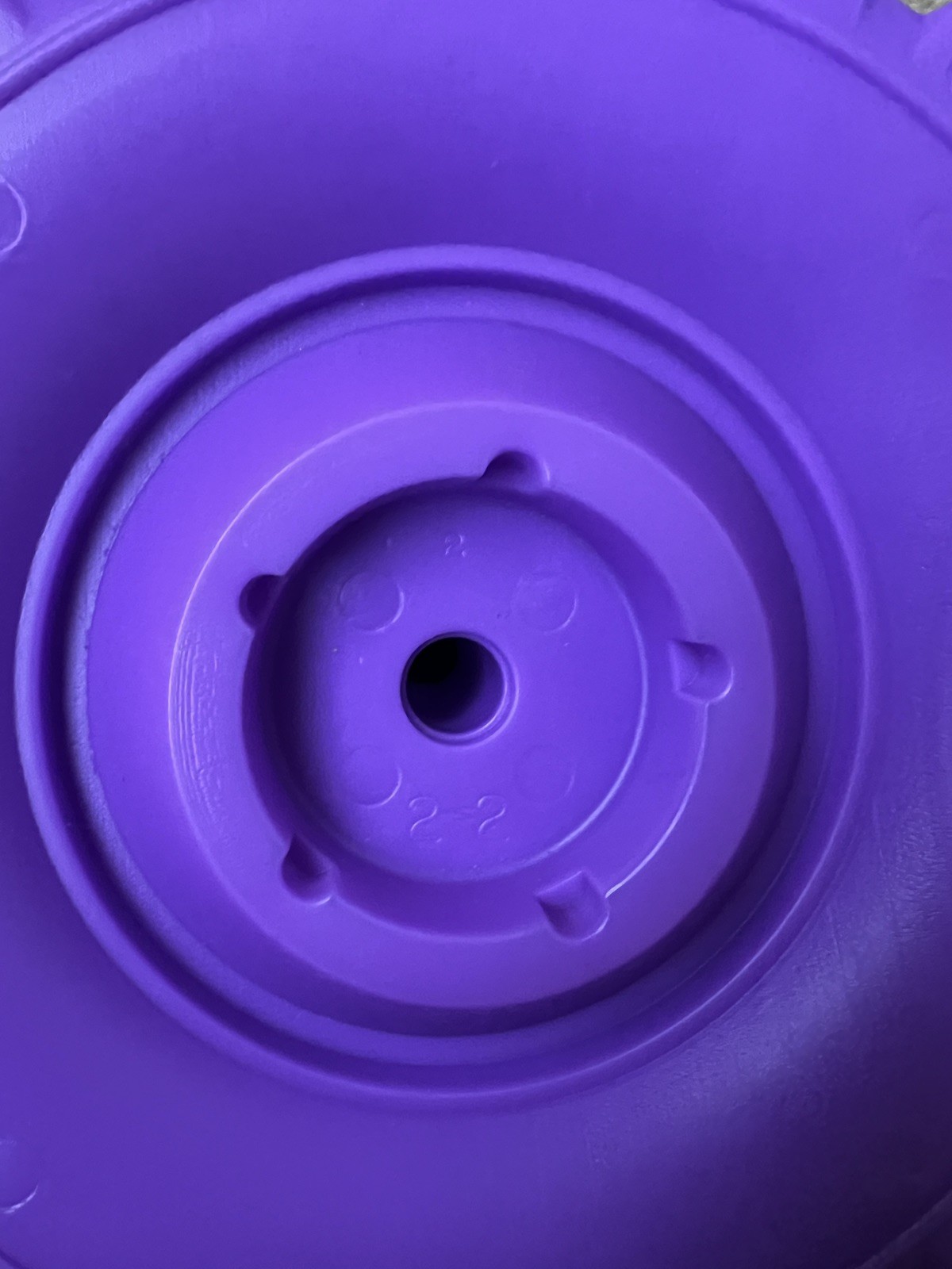 2 POWER WHEELS Rubber liner – 3900-6543 Purple Wheel for FRC34 Barbie 6V Jeep