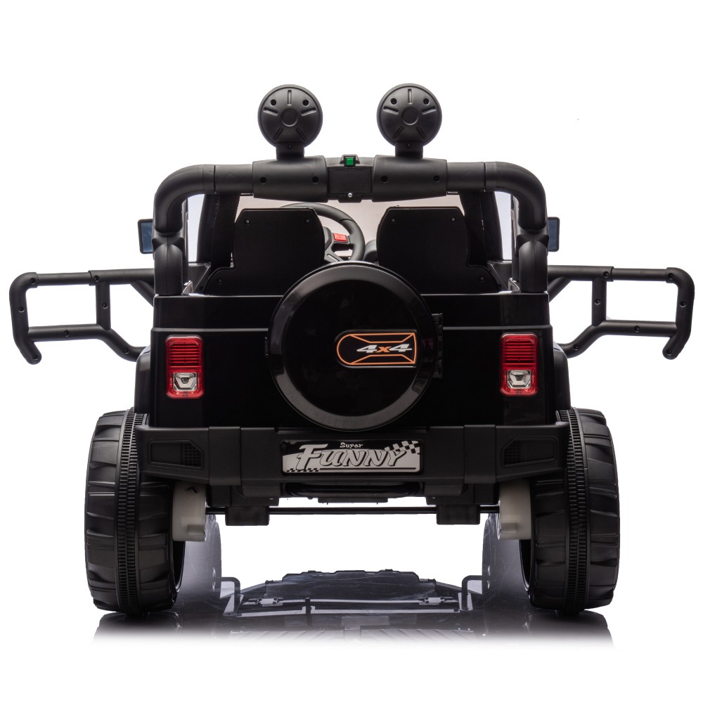 24V Kids Ride On Car 2 Seater Electric Truck Toy with Remote Bluetooth 2.5-4 MPH